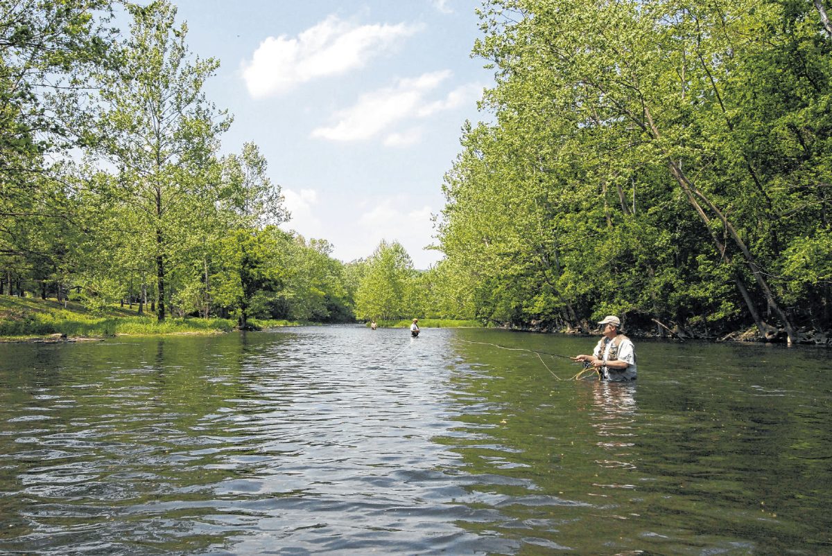 Brookville tailwater offers trout all year long - Daily Journal