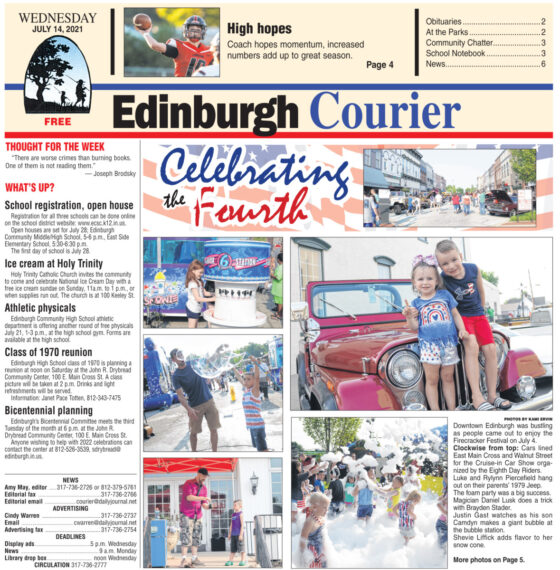Edinburgh Courier (July 14, 2021)