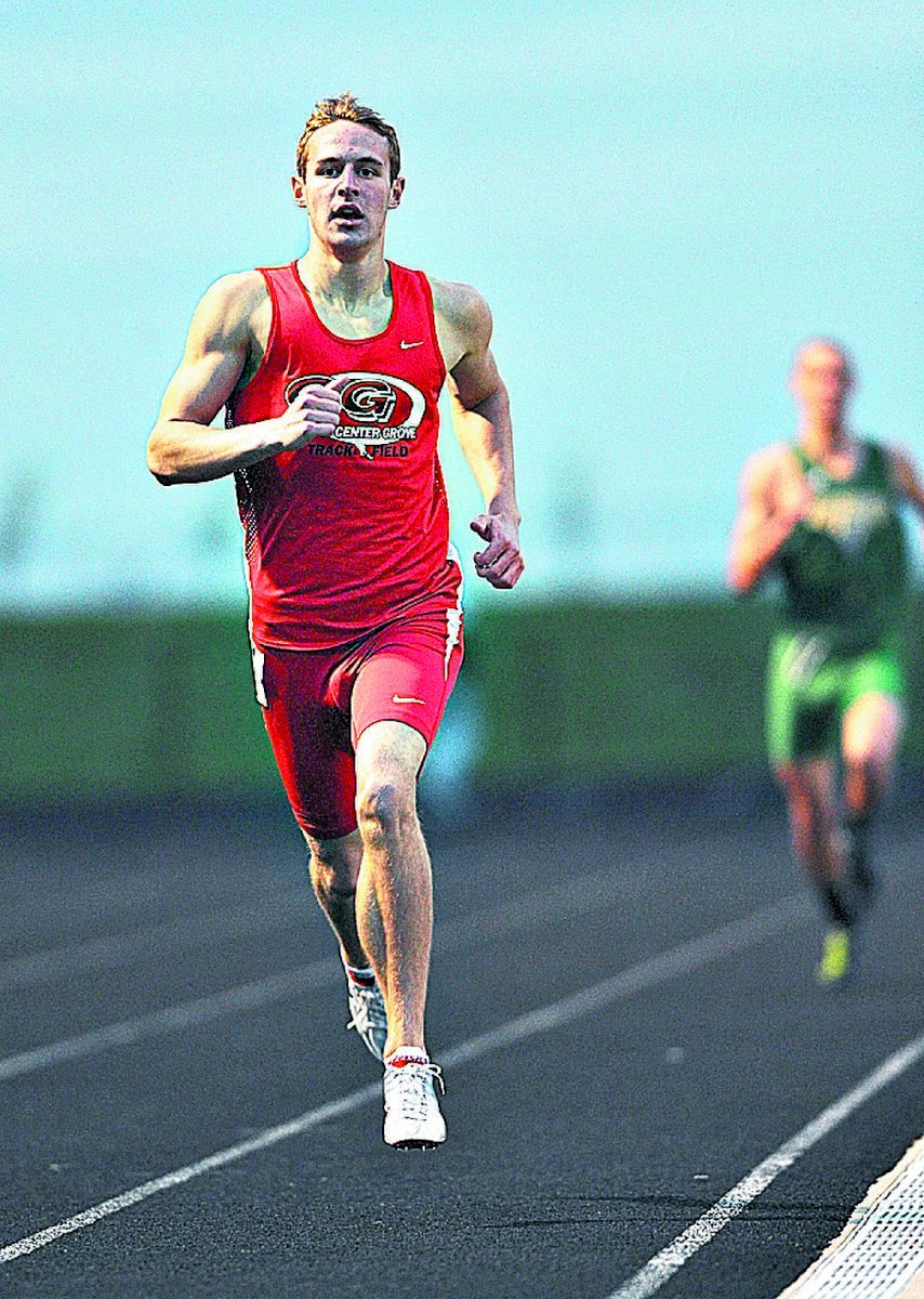 Center Grove’s Austin Mudd still holds state boys track records at 800 and 1,600 meters.  Scott Roberson