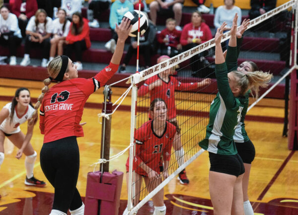 Center Grove volleyball falls in regional semifinal