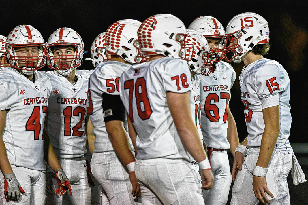 Center Grove football rolls to sectional title Daily Journal