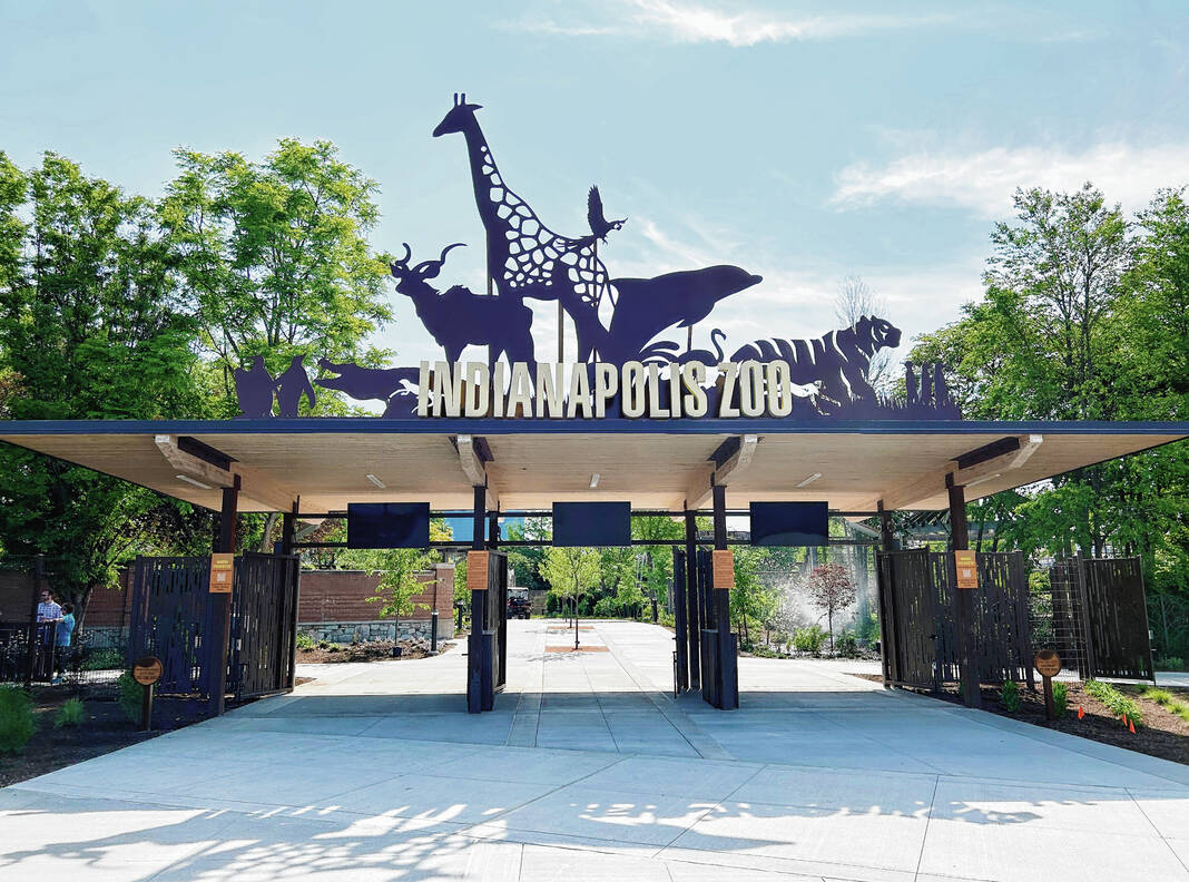 Welcome change: Indianapolis Zoo unveils new entrance experience - Daily Journal