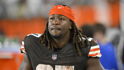 Browns re-signing running back Kareem Hunt