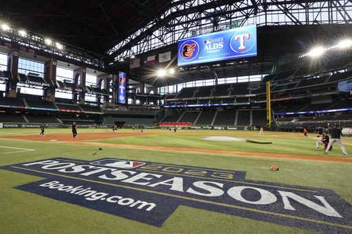 Rangers sweep Orioles to advance, Astros rout Twins