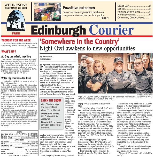 Edinburgh Courier (Feb. 28, 2024)